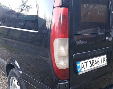 Чорний Мерседес Віто, об'ємом двигуна 2.15 л та пробігом 530 тис. км за 5800 $, фото 19 на Automoto.ua