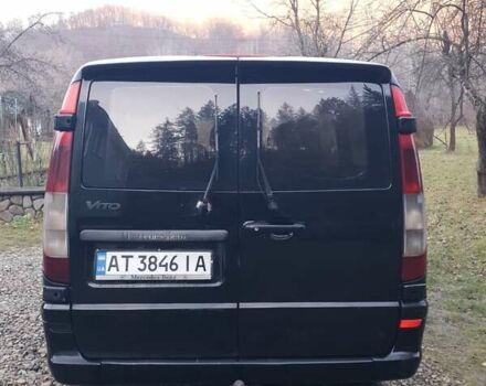 Чорний Мерседес Віто, об'ємом двигуна 2.15 л та пробігом 530 тис. км за 5800 $, фото 8 на Automoto.ua