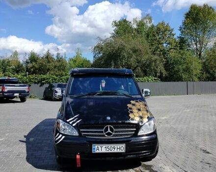 Чорний Мерседес Віто, об'ємом двигуна 2.15 л та пробігом 485 тис. км за 5500 $, фото 17 на Automoto.ua