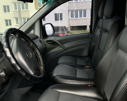 Черный Мерседес Вито, объемом двигателя 2.15 л и пробегом 547 тыс. км за 5900 $, фото 12 на Automoto.ua