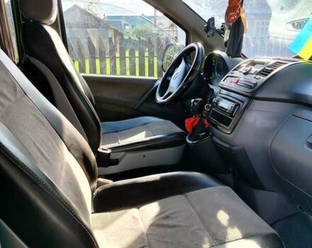 Чорний Мерседес Віто, об'ємом двигуна 2.15 л та пробігом 485 тис. км за 5500 $, фото 10 на Automoto.ua