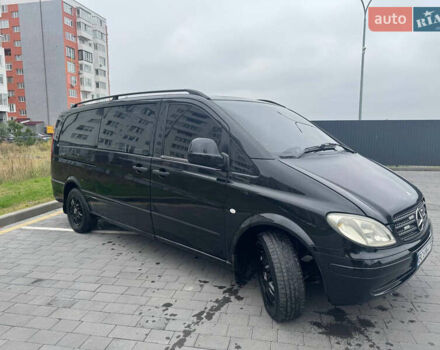 Чорний Мерседес Віто, об'ємом двигуна 2.15 л та пробігом 600 тис. км за 7800 $, фото 1 на Automoto.ua