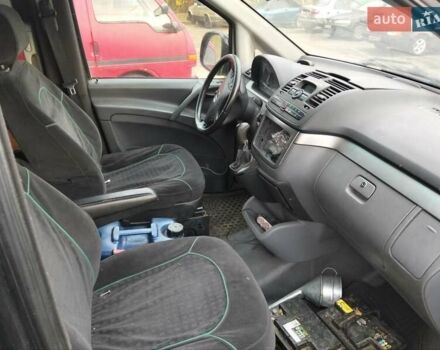 Черный Мерседес Вито, объемом двигателя 2.15 л и пробегом 278 тыс. км за 4750 $, фото 1 на Automoto.ua