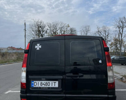 Черный Мерседес Вито, объемом двигателя 2.15 л и пробегом 547 тыс. км за 5900 $, фото 9 на Automoto.ua