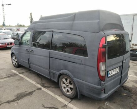 Черный Мерседес Вито, объемом двигателя 2.1 л и пробегом 264 тыс. км за 4650 $, фото 5 на Automoto.ua