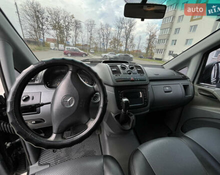 Черный Мерседес Вито, объемом двигателя 2.15 л и пробегом 547 тыс. км за 5900 $, фото 14 на Automoto.ua