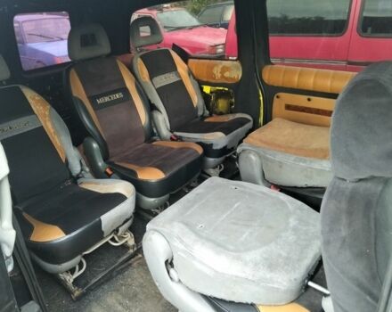 Черный Мерседес Вито, объемом двигателя 2.1 л и пробегом 264 тыс. км за 4650 $, фото 3 на Automoto.ua