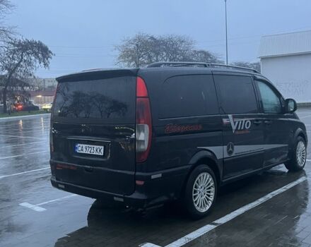 Черный Мерседес Вито, объемом двигателя 2.1 л и пробегом 480 тыс. км за 5500 $, фото 3 на Automoto.ua