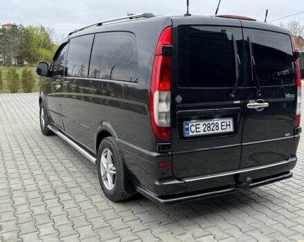 Черный Мерседес Вито, объемом двигателя 2.1 л и пробегом 525 тыс. км за 11000 $, фото 2 на Automoto.ua