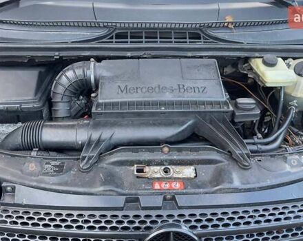 Черный Мерседес Вито, объемом двигателя 2.15 л и пробегом 460 тыс. км за 8300 $, фото 3 на Automoto.ua