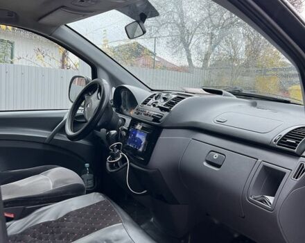 Черный Мерседес Вито, объемом двигателя 2.1 л и пробегом 420 тыс. км за 6000 $, фото 4 на Automoto.ua