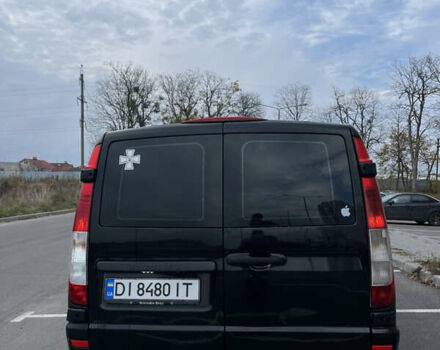 Черный Мерседес Вито, объемом двигателя 2.15 л и пробегом 547 тыс. км за 5900 $, фото 8 на Automoto.ua