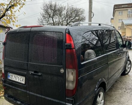 Черный Мерседес Вито, объемом двигателя 2.1 л и пробегом 420 тыс. км за 6000 $, фото 7 на Automoto.ua
