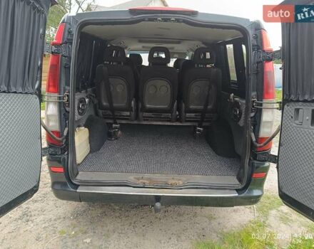 Чорний Мерседес Віто, об'ємом двигуна 2.15 л та пробігом 460 тис. км за 5400 $, фото 6 на Automoto.ua