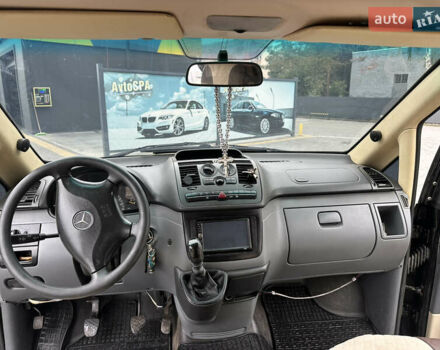 Чорний Мерседес Віто, об'ємом двигуна 2.15 л та пробігом 600 тис. км за 7800 $, фото 5 на Automoto.ua