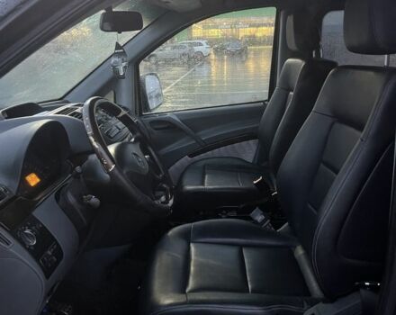 Черный Мерседес Вито, объемом двигателя 2.1 л и пробегом 480 тыс. км за 5500 $, фото 6 на Automoto.ua