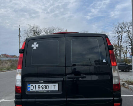 Черный Мерседес Вито, объемом двигателя 2.15 л и пробегом 547 тыс. км за 5900 $, фото 7 на Automoto.ua