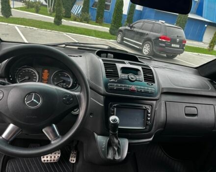 Черный Мерседес Вито, объемом двигателя 2.1 л и пробегом 300 тыс. км за 12700 $, фото 11 на Automoto.ua
