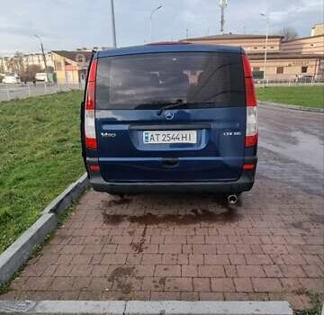 Черный Мерседес Вито, объемом двигателя 2.15 л и пробегом 470 тыс. км за 6750 $, фото 6 на Automoto.ua