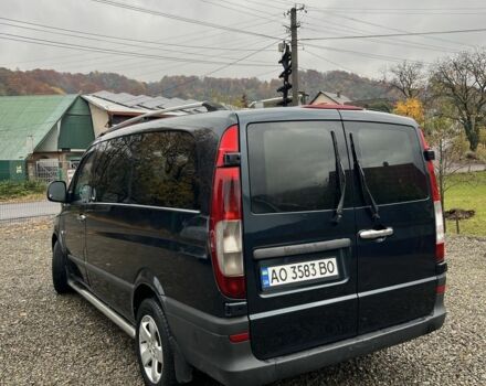 Черный Мерседес Вито, объемом двигателя 2.1 л и пробегом 371 тыс. км за 5900 $, фото 2 на Automoto.ua