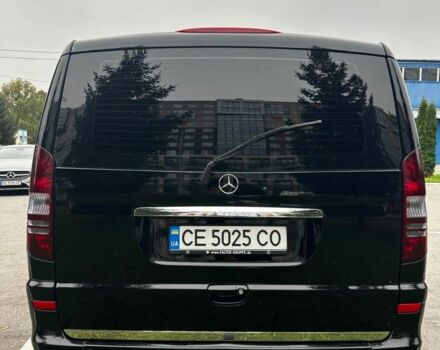 Черный Мерседес Вито, объемом двигателя 2.1 л и пробегом 300 тыс. км за 12700 $, фото 5 на Automoto.ua