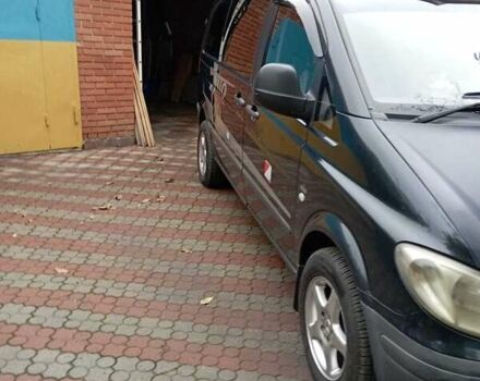 Черный Мерседес Вито, объемом двигателя 2.15 л и пробегом 230 тыс. км за 8000 $, фото 12 на Automoto.ua