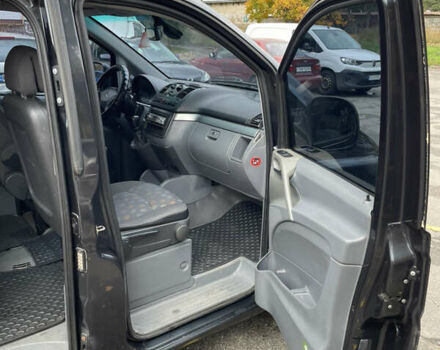 Черный Мерседес Вито, объемом двигателя 2.15 л и пробегом 438 тыс. км за 7900 $, фото 9 на Automoto.ua
