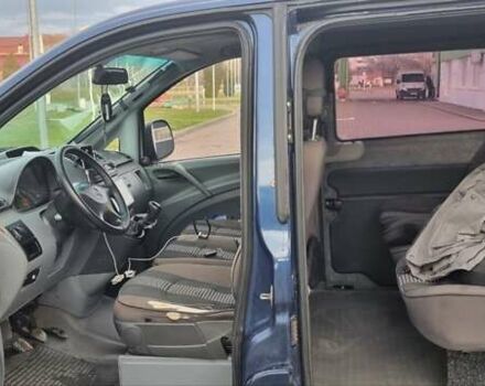 Черный Мерседес Вито, объемом двигателя 2.15 л и пробегом 470 тыс. км за 6750 $, фото 14 на Automoto.ua