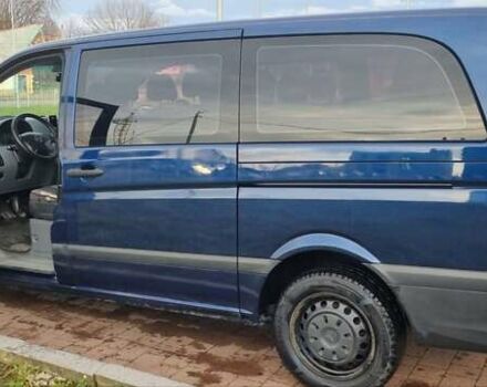 Черный Мерседес Вито, объемом двигателя 2.15 л и пробегом 470 тыс. км за 6750 $, фото 3 на Automoto.ua