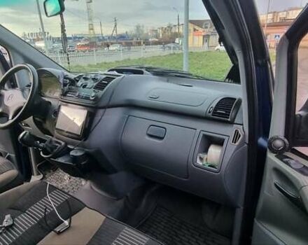 Черный Мерседес Вито, объемом двигателя 2.15 л и пробегом 470 тыс. км за 6750 $, фото 12 на Automoto.ua