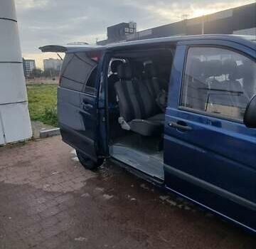 Черный Мерседес Вито, объемом двигателя 2.15 л и пробегом 470 тыс. км за 6750 $, фото 2 на Automoto.ua