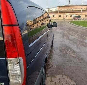 Черный Мерседес Вито, объемом двигателя 2.15 л и пробегом 470 тыс. км за 6750 $, фото 1 на Automoto.ua