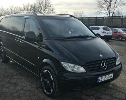 Чорний Мерседес Віто, об'ємом двигуна 2.1 л та пробігом 400 тис. км за 6300 $, фото 1 на Automoto.ua
