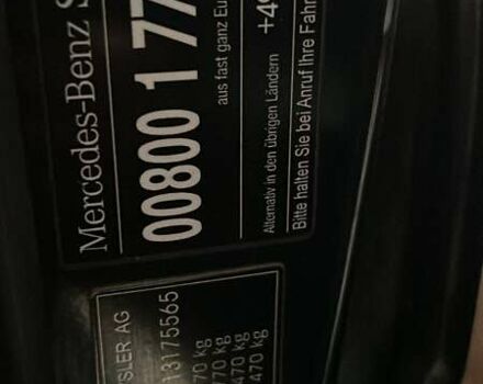 Черный Мерседес Вито, объемом двигателя 2.15 л и пробегом 230 тыс. км за 8000 $, фото 10 на Automoto.ua