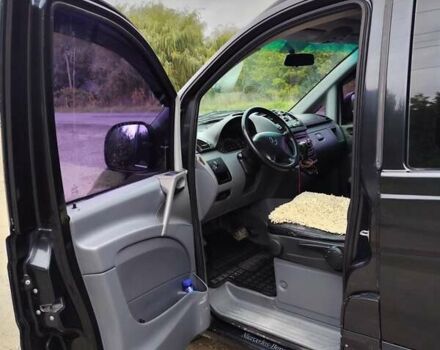 Чорний Мерседес Віто, об'ємом двигуна 2.15 л та пробігом 395 тис. км за 8256 $, фото 3 на Automoto.ua