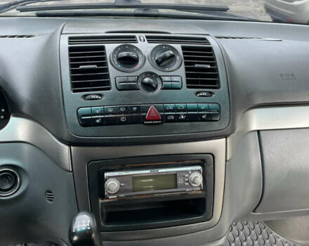 Черный Мерседес Вито, объемом двигателя 2.15 л и пробегом 438 тыс. км за 7900 $, фото 15 на Automoto.ua