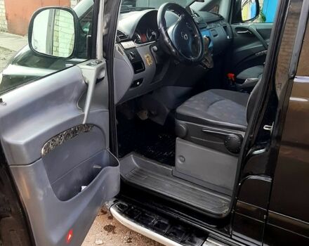 Чорний Мерседес Віто, об'ємом двигуна 2.1 л та пробігом 420 тис. км за 8500 $, фото 7 на Automoto.ua