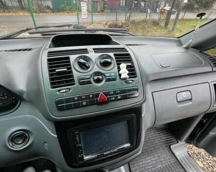 Черный Мерседес Вито, объемом двигателя 2.1 л и пробегом 371 тыс. км за 5900 $, фото 6 на Automoto.ua