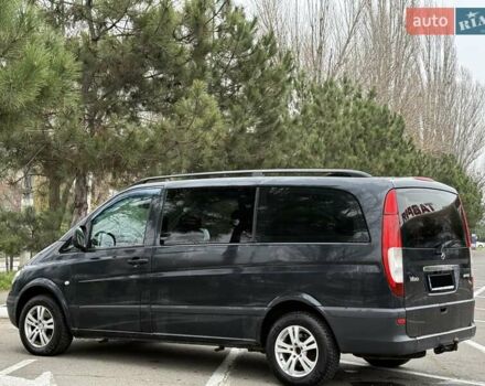 Черный Мерседес Вито, объемом двигателя 2.15 л и пробегом 300 тыс. км за 7300 $, фото 9 на Automoto.ua