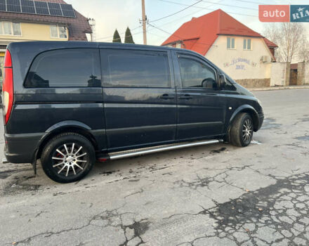Черный Мерседес Вито, объемом двигателя 2.15 л и пробегом 46 тыс. км за 7299 $, фото 6 на Automoto.ua