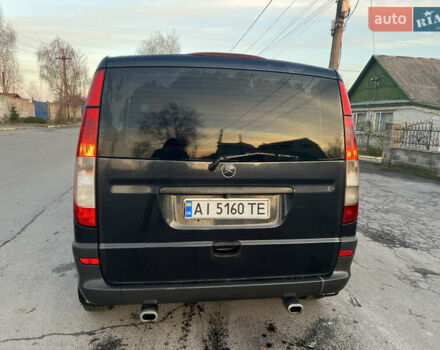 Черный Мерседес Вито, объемом двигателя 2.15 л и пробегом 46 тыс. км за 7299 $, фото 9 на Automoto.ua