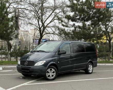 Черный Мерседес Вито, объемом двигателя 2.15 л и пробегом 300 тыс. км за 7300 $, фото 2 на Automoto.ua