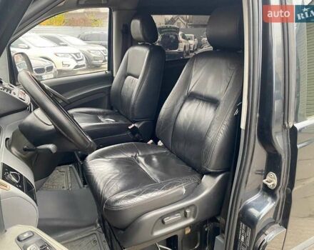 Черный Мерседес Вито, объемом двигателя 2.15 л и пробегом 268 тыс. км за 6490 $, фото 10 на Automoto.ua