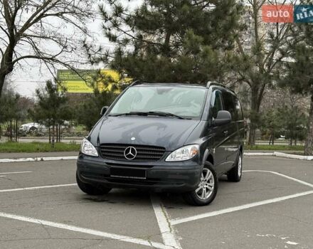 Черный Мерседес Вито, объемом двигателя 2.15 л и пробегом 300 тыс. км за 7300 $, фото 1 на Automoto.ua