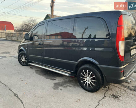Черный Мерседес Вито, объемом двигателя 2.15 л и пробегом 46 тыс. км за 7299 $, фото 3 на Automoto.ua