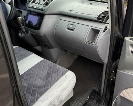 Черный Мерседес Вито, объемом двигателя 2.2 л и пробегом 285 тыс. км за 7999 $, фото 13 на Automoto.ua