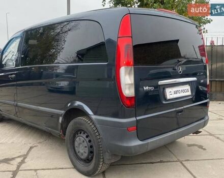 Черный Мерседес Вито, объемом двигателя 2.15 л и пробегом 268 тыс. км за 6490 $, фото 7 на Automoto.ua