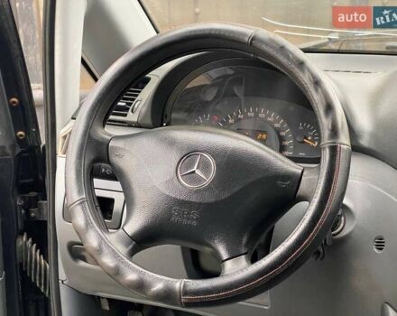 Черный Мерседес Вито, объемом двигателя 2.15 л и пробегом 268 тыс. км за 6490 $, фото 12 на Automoto.ua