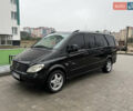 Черный Мерседес Вито, объемом двигателя 2.2 л и пробегом 256 тыс. км за 7800 $, фото 1 на Automoto.ua