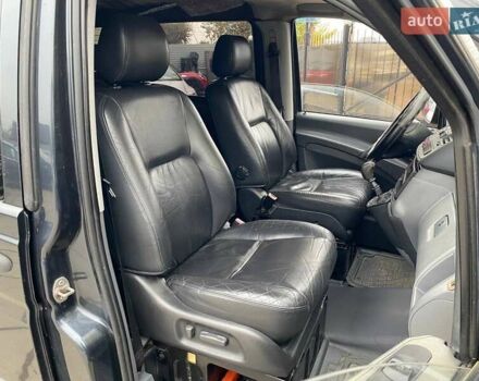 Черный Мерседес Вито, объемом двигателя 2.15 л и пробегом 268 тыс. км за 6490 $, фото 8 на Automoto.ua